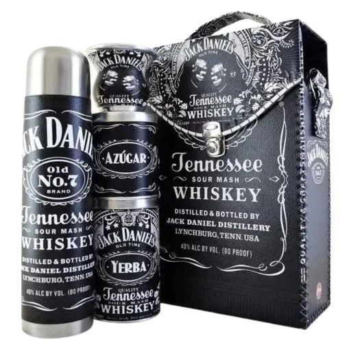 Set de Mate con Matera Maletín Jack Daniels